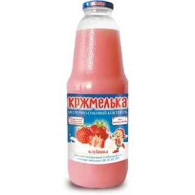 Кржемелька 1 литр*6 КЛУБНИКА