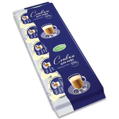 Сливки М Для кофе10% 10гр*10(порционные)