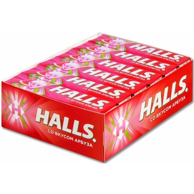 ХОЛЛС 25гр 1*12 Арбуз (красный)