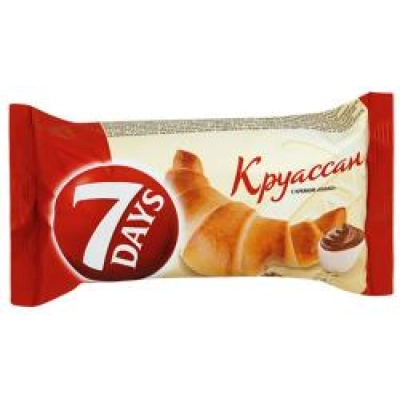 Круассан 7 DAYS  65гр 1*20 ШТУЧНЫЕ