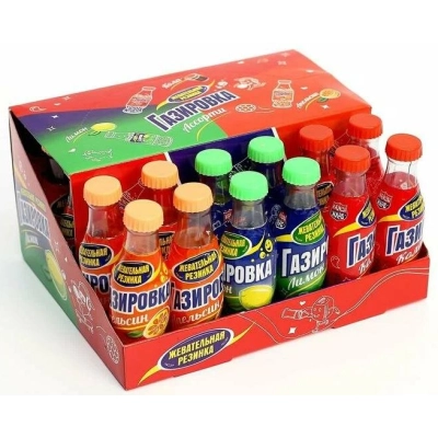 Газировка Мини 7гр 1*30 Жевательная резинка