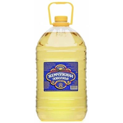 5л Жемчужина Поволжья 5л 1*3 Масло подсолнечное