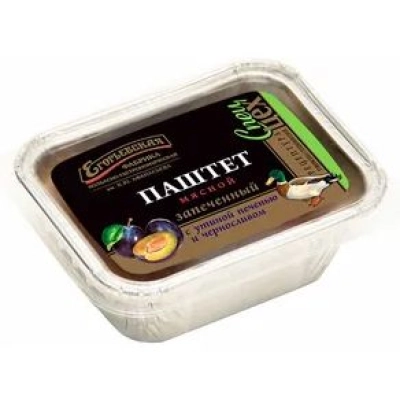 Паштет с утиной печенью и черносливом запеч. 180г