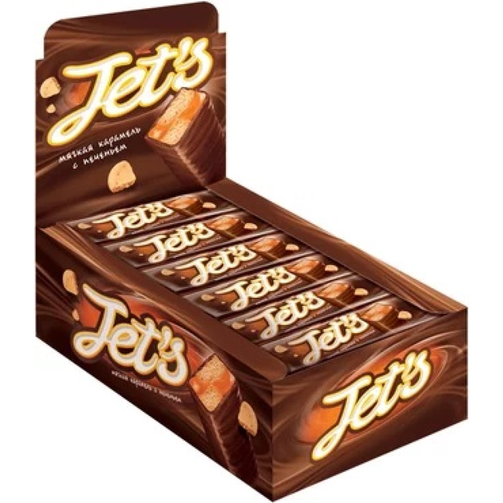 JET'S батончик с печеньем 42гр 1*18 (НК711) батончик Яшкино — Продопт96 JET'S батончик с печеньем 42гр 1*18 (НК711) батончик Яшкино
