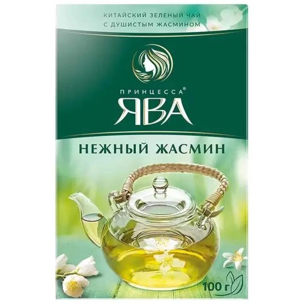 Ява 100гр 1*15 Нежный жасмин (0188-15) Чай листовой — Продопт96 Ява 100гр 1*15 Нежный жасмин (0188-15) Чай листовой