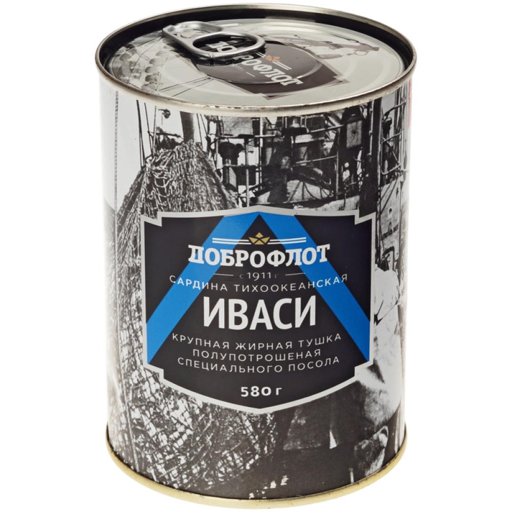 Сардина Иваси спец.посол 580гр Доброфлот 1*12
