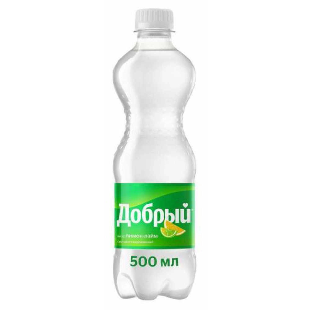 Добрый 0,5л ЛИМОН-ЛАЙМ 1*24 газ.вода ЧЗ