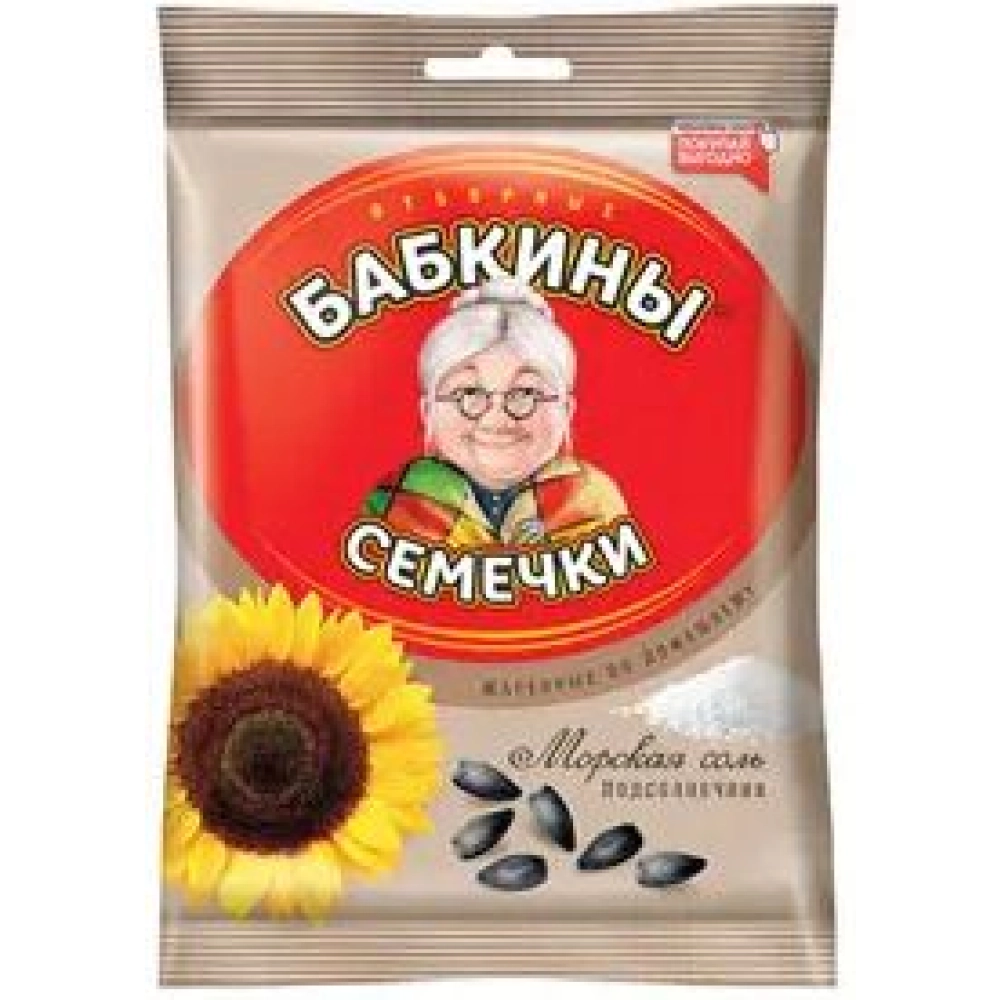 Семечки Бабкины 100гр 1*30 (БС851) солёные