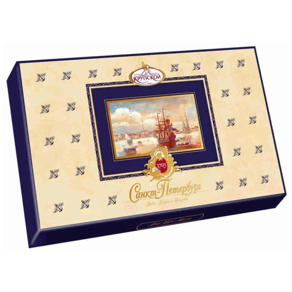 Санкт-Петербург 149гр 1*8 Конфеты в коробке