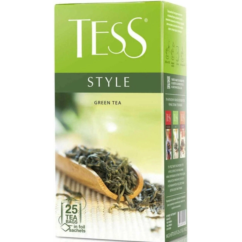 Tecc 25 пак Style 1*10 (1179-10) Зелёный Чай пакетированный — Продопт96 Tecc 25 пак Style 1*10 (1179-10) Зелёный Чай пакетированный