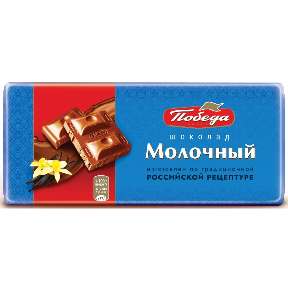 Победа Молочный 80гр 1*22 — Продопт96 Победа Молочный 80гр 1*22