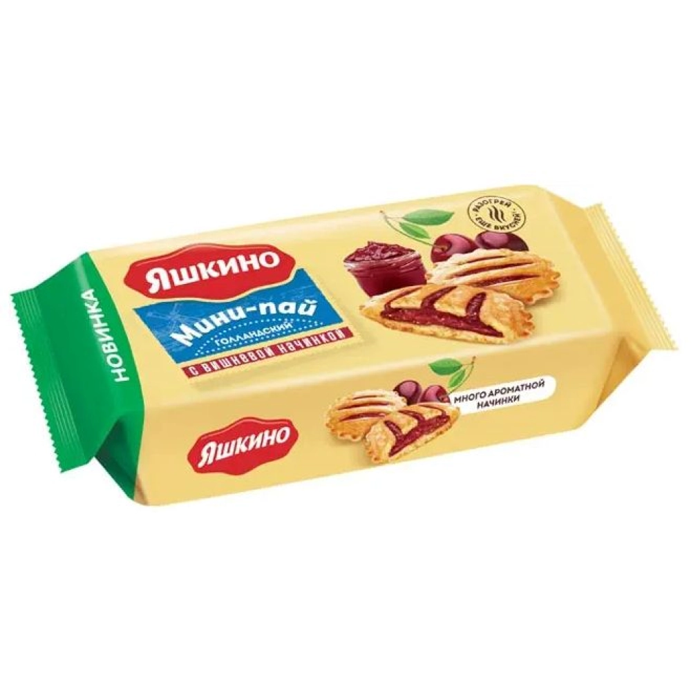 Яшкино Мини-пай вишня 180гр (РВР334) 1*12 — Продопт96 Яшкино Мини-пай вишня 180гр (РВР334) 1*12