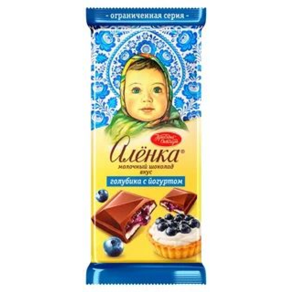 Аленка 87гр 1*12 Голубика с йогуртом